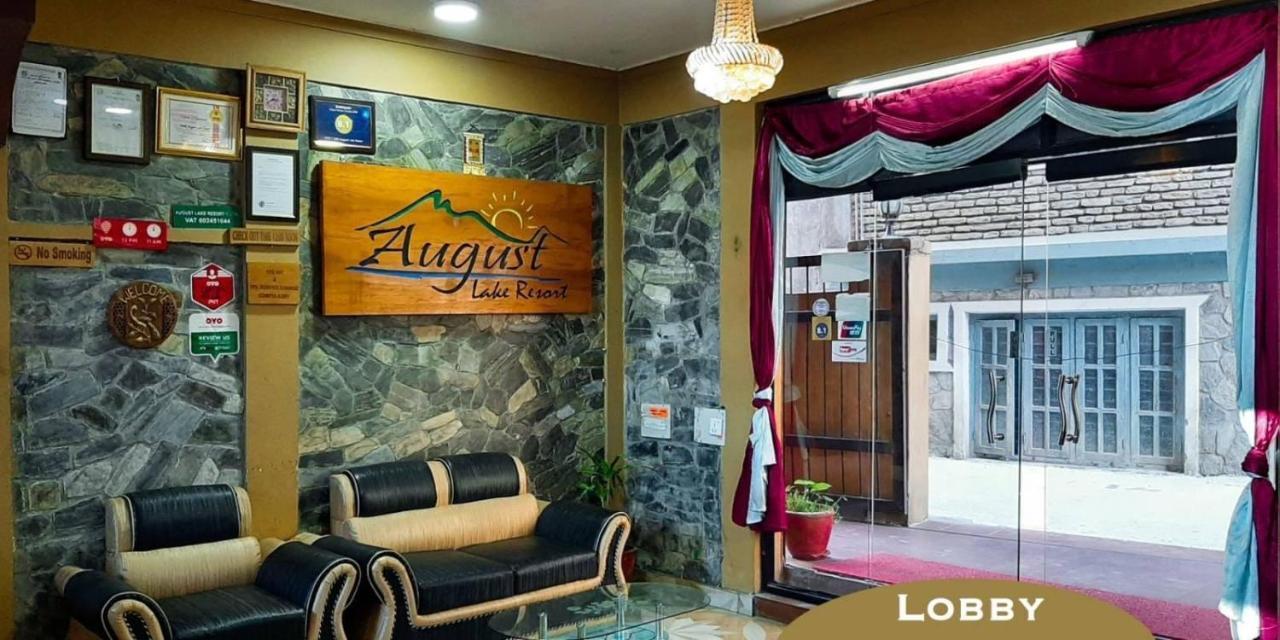 Hotel August Lake Pokhara Buitenkant foto